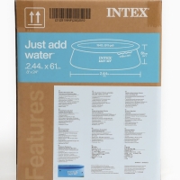 Бассейн надувной Easy Set 244 х 61 см Бассейн надувной Easy Set 244 х 61 см