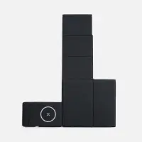 Складной органайзер с беспроводной зарядкой Midstream ver.2, серый