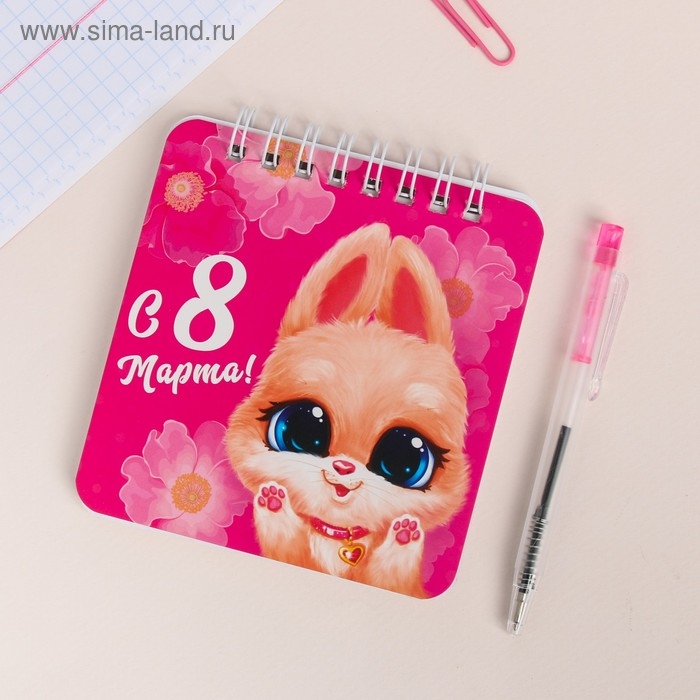 Набор &laquo;Для самой милой&raquo; 13,5 х 15 см: блокнот 48 листов и ручка пластик