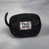 Подарочный набор дорожный для обуви &laquo;True man&raquo;: щётка 2 шт, губка, лопатка