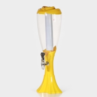 Башня пивная &laquo;Вавилон&raquo;, 3 л, цвет жёлтый