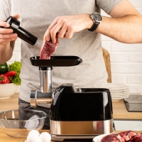 Мясорубка элетрическая мощная с насадками SC-MG45S66