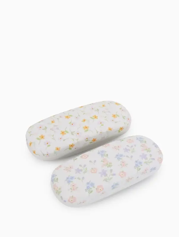 Футляр для очков Цветы, 16*4*6 см, хлопушка, МИКС