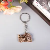 Брелок для ключей на кольце &laquo;Мотоцикл&raquo;, пластик под металл, 3.5&times;2.5 см