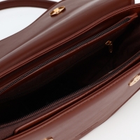 Сумка женская мессенджер на молнии, цвет красно-коричневый Сумка женская мессенджер на молнии, цвет красно-коричневый