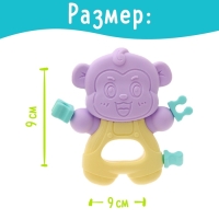 Набор прорезывателей для зубов &laquo;Забавные зверята&raquo;, 2 шт.