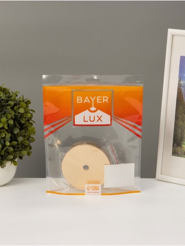 Чаша потолочная 10 см золото