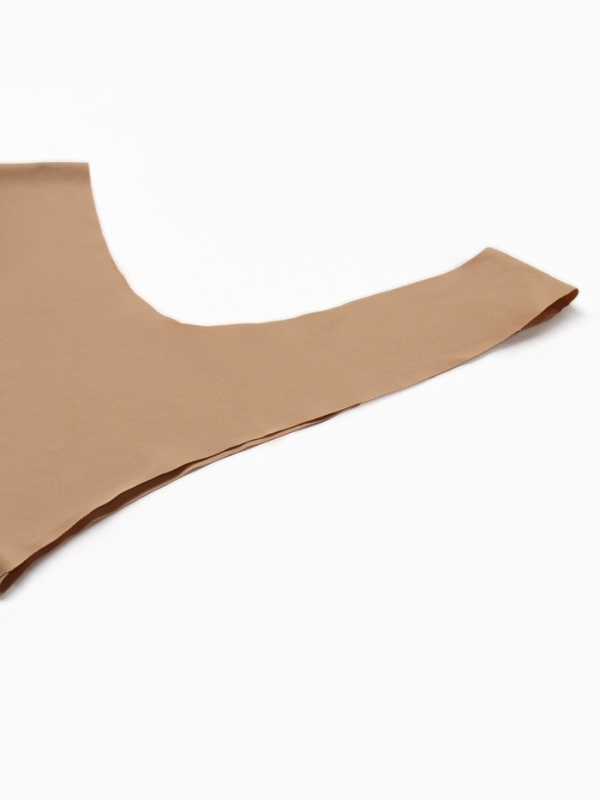 Трусы бесшовные бразильяно KAFTAN, цв. беж, р-р 44-46