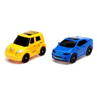 Робот &laquo;Герой&raquo;, трансформируется, собирается из 2-х машинок