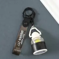 Брелок с карабином, ремешком свет "Панда-лампа" 3,2х3,2х21 см