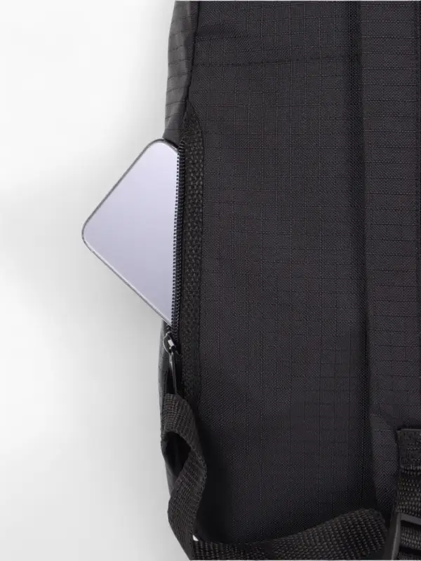 Рюкзак, 41*30*15 см, отд. на молнии, н/карман 2 бок/карм, отд/ноут, черный