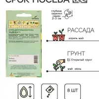 Семена Огурец"Надюша"F1 8шт* откр Seminis