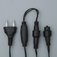 Гирлянда «Нить» 10 м, IP44, УМС, тёмная нить, 100 LED, свечение синее, 220 В Гирлянда «Нить» 10 м, IP44, УМС, тёмная нить, 100 LED, свечение синее, 220 В