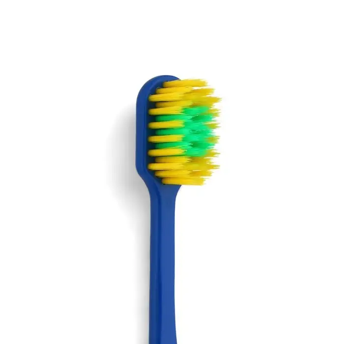 Зубная щетка с широкой чистящей головкой и супертонкими щетинкам, японский стиль