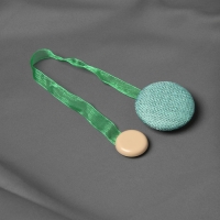 Подхват для штор «Круг», d = 5 см, цвет бирюзовый Подхват для штор «Круг», d = 5 см, цвет бирюзовый