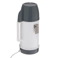 Чайник автомобильный Airline, 24 В, белый/серый, пластик Чайник автомобильный Airline, 24 В, белый/серый, пластик