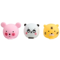 Набор игрушек для ванны &laquo;Кругляшики&raquo; + сачок + 3 пвх игрушки, Крошка Я