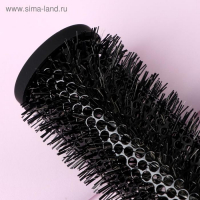 Термобрашинг профессиональный, вентилируемый, d = 4,6/6 &times; 24 см, цвет чёрный