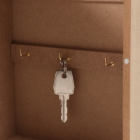 Ключница дерево 6 крючков "Геометрический узор" 6,5х20х25,5 см Ключница дерево 6 крючков "Геометрический узор" 6,5х20х25,5 см