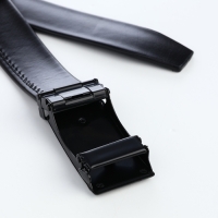 Ремень мужской, Великан, ширина 4 см, пряжка автомат, цвет чёрный Ремень мужской, Великан, ширина 4 см, пряжка автомат, цвет чёрный