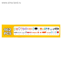 Конструктор магнитный &laquo;Магический магнит&raquo;, 162 детали