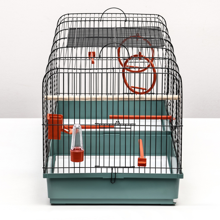 Клетка пролётная 2 яруса, 100 х 37 х 37 см, микс цветов Клетка пролётная 2 яруса, 100 х 37 х 37 см, микс цветов