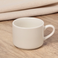 Чайная пара керамическая «Животные», 200 мл, цвет белый Чайная пара керамическая «Животные», 200 мл, цвет белый