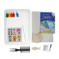 Набор для рисования на воде в технике эбру &laquo;Команда Мяу&raquo;