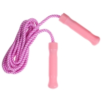 Скакалка ONLYTOP, 2,6 м, цвета МИКС Скакалка ONLYTOP, 2,6 м, цвета МИКС