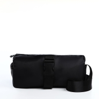 Сумка молодёжная на молнии, цвет чёрный Сумка молодёжная на молнии, цвет чёрный