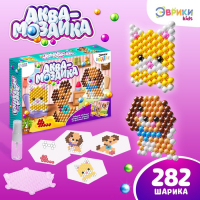 Аквамозаика с декорациями &laquo;Зверята&raquo;, 282 шарика