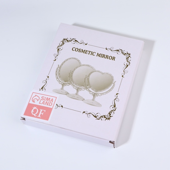 Зеркало настольное «Овал», двустороннее, с увеличением, зеркальная поверхность 9 × 12 см, цвет серебристый Зеркало настольное «Овал», двустороннее, с увеличением, зеркальная поверхность 9 × 12 см, цвет серебристый