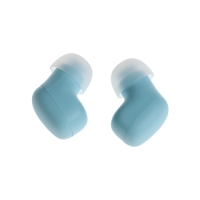 Наушники беспроводные Y6, TWS, вакуумные, BT 5.3, 30/200 мАч, Type-C, подвес, голубые