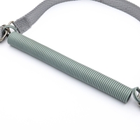 Прыгунки №1, 2в1 &laquo;Розовые сердечки&raquo; (прыгунки, качели, тарзанка)