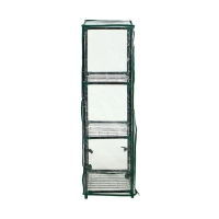 Парник-стеллаж, 3 полки, 80 &times; 24 &times; 46 см, металлический каркас d = 12 мм, чехол плёнка 80 мкм, Greengo