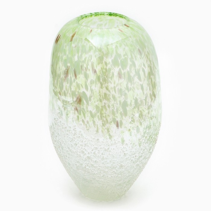 Ваза для цветов &laquo;Жасмин&raquo; из цветного стекла 27,5&times;17&times;17 см