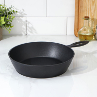 Сковорода &laquo;Сотейник&raquo;, d=26 см, h=6,5 см , без крышки, антипригарное покрытие, цвет чёрный