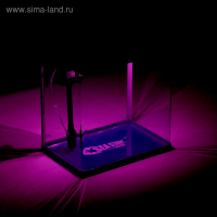 Аквариум SeaStar HX-390F в комплекте: LED-лампа 3х цветная, 7 режимов, фильтр, 30 л, голубой