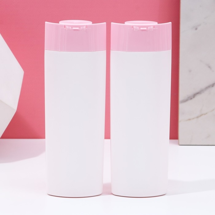 Подарочный набор косметики &laquo;Вдохновляй красотой!&raquo;, гель для душа и пена для ванны, 2 х 250 мл, аромат малины со сливками, ЧИСТОЕ СЧАСТЬЕ