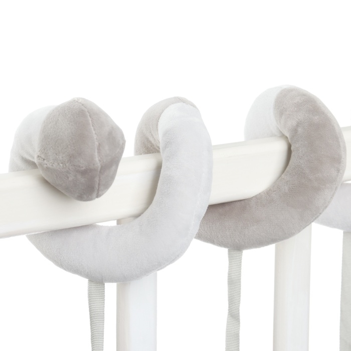 Растяжка на кроватку/коляску «Волчонок Тиша», с прорез., Крошка Я Растяжка на кроватку/коляску «Волчонок Тиша», с прорез., Крошка Я