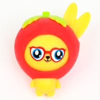 Мялка &laquo;Зайка&raquo; с пастой, цвета МИКС