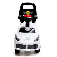 Толокар «Ночной гонщик», звуковые эффекты, цвет белый Толокар «Ночной гонщик», звуковые эффекты, цвет белый