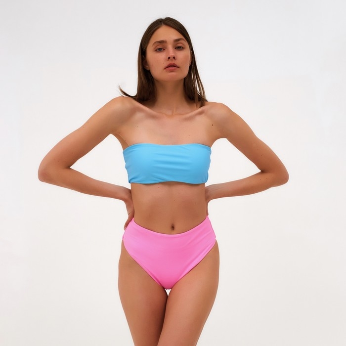 Плавки купальные женские MINAKU слипы, цвет розовый, размер 48 Плавки купальные женские MINAKU слипы, цвет розовый, размер 48