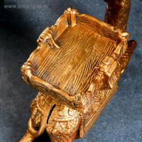 Копилка "Верблюд лежа" бронза, 15х34х33см Копилка "Верблюд лежа" бронза, 15х34х33см