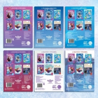 Набор обучающих книг &laquo;Учимся читать с Эльзой и Анной&raquo;, 6 шт. по 24 стр., А5, Холодное сердце