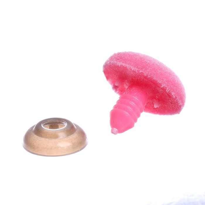 Носик винтовой с заглушкой, ворсистый, набор 5 шт., размер 1 шт: 1,9 &times; 1,5 см