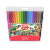 Фломастеры 18 цветов ErichKrause ArtBerry, 1-2 мм, микс Фломастеры 18 цветов ErichKrause ArtBerry, 1-2 мм, микс