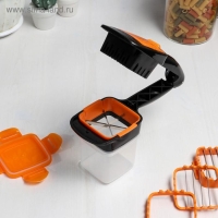 Щипцы - овощерезка &laquo;Чудотворец&raquo;, универсальные 5 в 1, 12,5&times;7,8&times;21,3 см, цвет МИКС