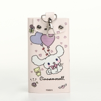 Ключница на кнопках, длина 11 см, 7 карабинов, цвет розовый Ключница на кнопках, длина 11 см, 7 карабинов, цвет розовый