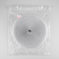 Липучка, 40 мм &times; 25 &plusmn; 1 м , цвет белый